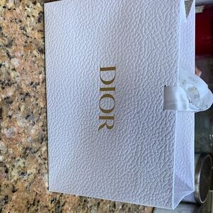 Gorgeous authentic brand new textured Christian Dior bag with shredded D inside